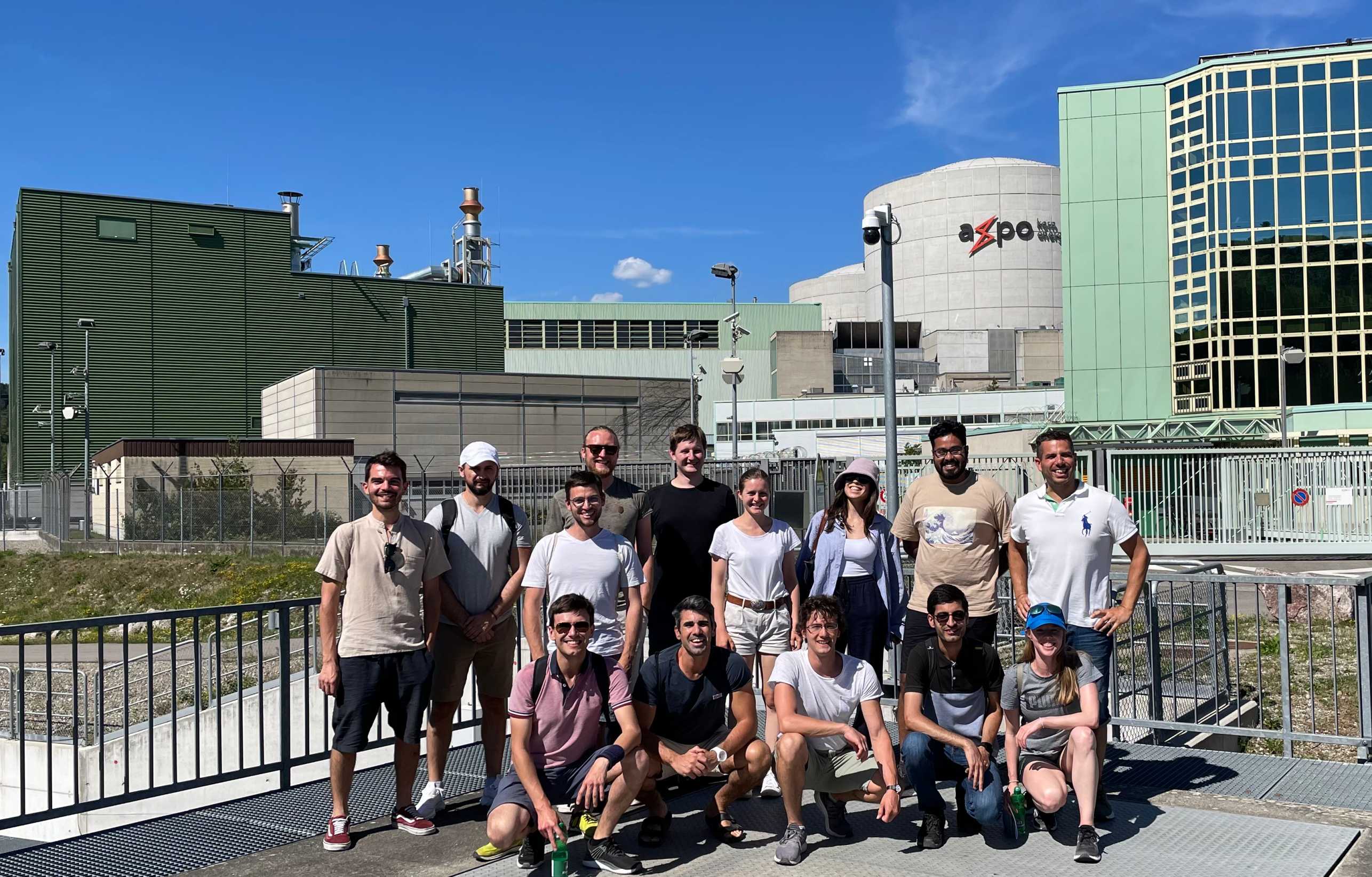 Group excursion to Beznau Nuclear Power Plant, July, 2022