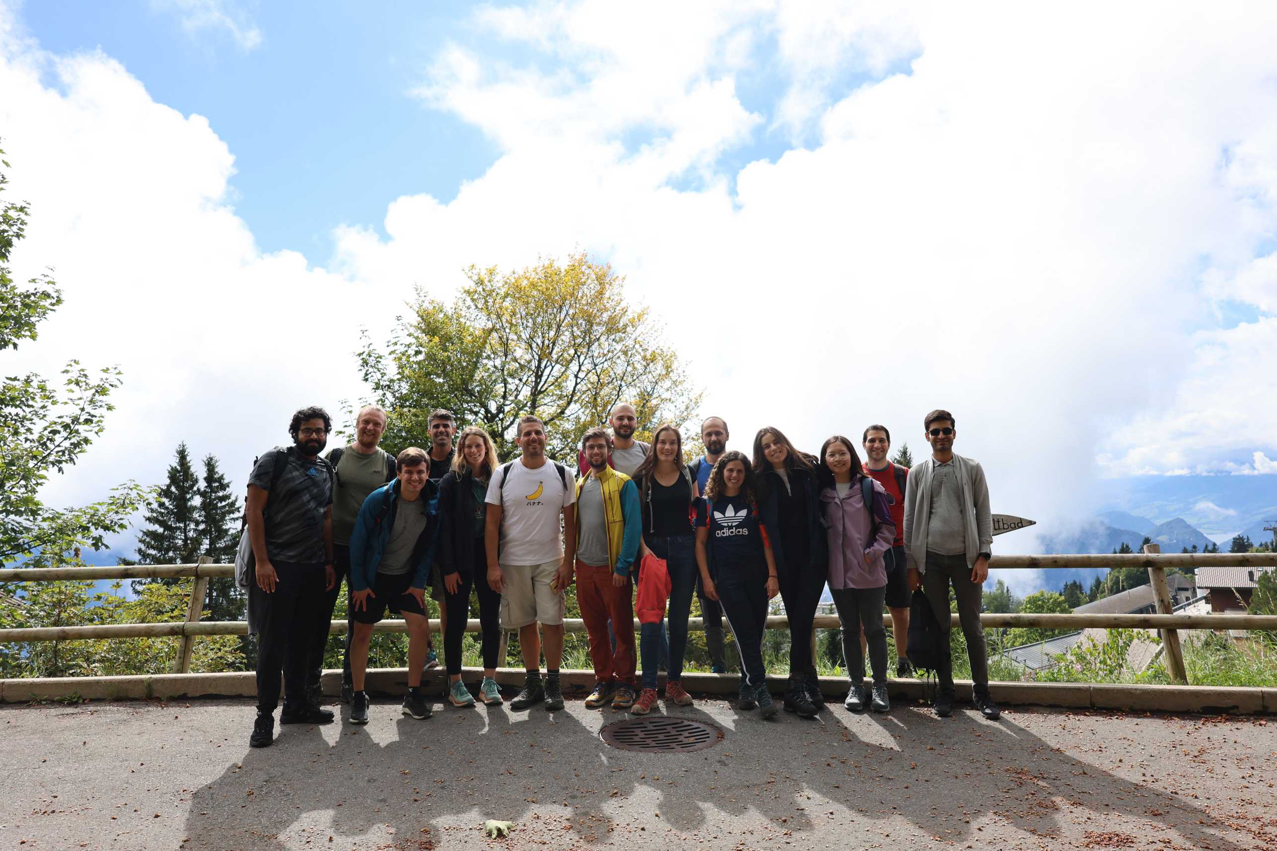 Group hike to Rigi, September 2023.